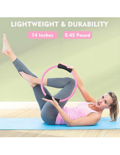 Conjunto de Pilates EGOOIEYE con Anillo, Pelota y Bandas 2