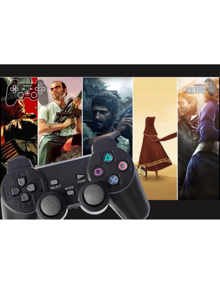 Controlador Inalámbrico C-Zone PS3/PC con Giroscopio 6 Ejes