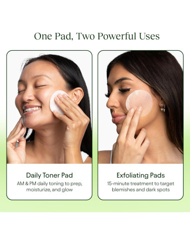 Toner Pads JiYu Anti-Envejecimiento 100 Unidades Eucalipto