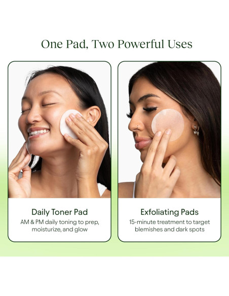 Toner Pads JiYu Anti-Envejecimiento 100 Unidades Eucalipto