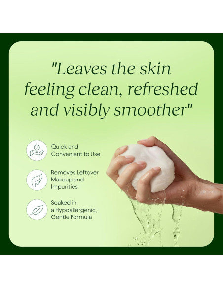 Toner Pads JiYu Anti-Envejecimiento 100 Unidades Eucalipto