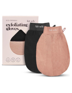 Guantes Exfoliantes Kitsch 2pc - Exfoliación Profunda Ducha