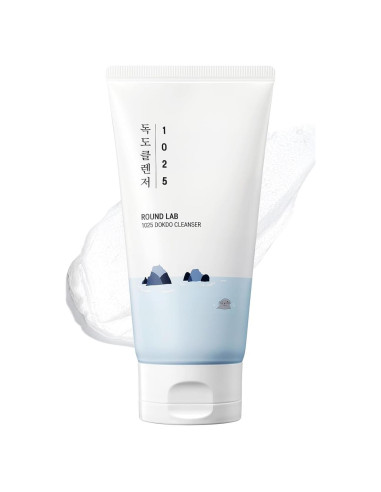 Limpiador Facial Bajo pH ROUND LAB Dokdo 150 ml - Piel Sensible