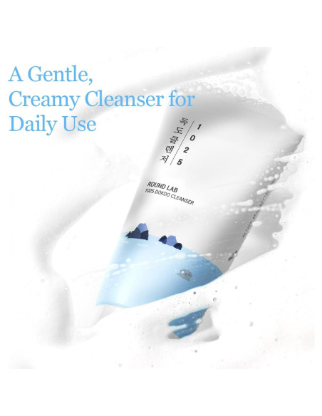 Limpiador Facial Bajo pH ROUND LAB Dokdo 150 ml - Piel Sensible