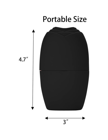 Rodillo de Hielo para la Cara Evmliy 2Pack Silicona