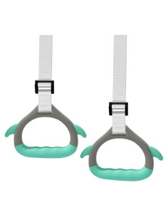 Anillas de Gimnasia Kechery para Niños con Correas Ajustables