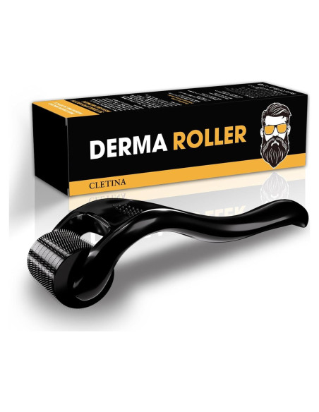 Rodillo Derma CLETINA 540 Microagujas para Cuidado Facial