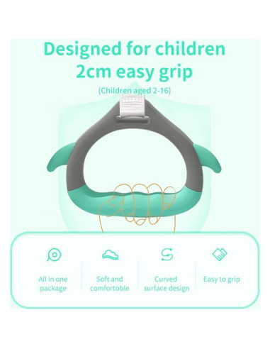 Anillas de Gimnasia Kechery para Niños con Correas Ajustables