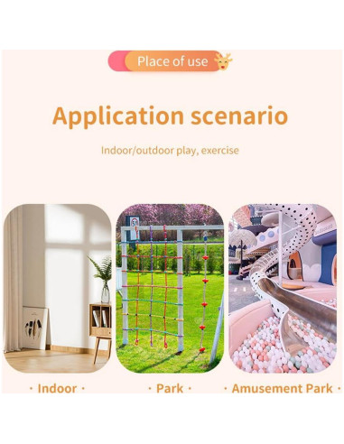 Anillas de Gimnasia Kechery para Niños con Correas Ajustables