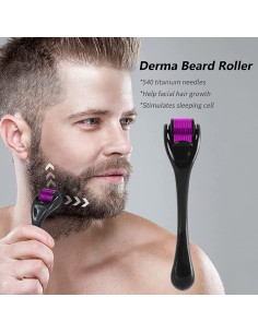 Rodillo Derma JonhTech 540 Micro Agujas para Piel y Cabello 2