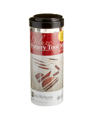 Juego de Herramientas de Cerámica Jack Richeson 12 Piezas