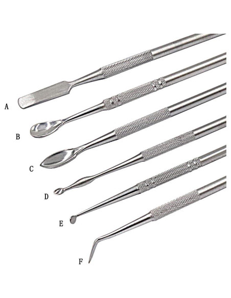 Juego de Cuchillos de Cera PHYHOO 12 Piezas Acero Inoxidable