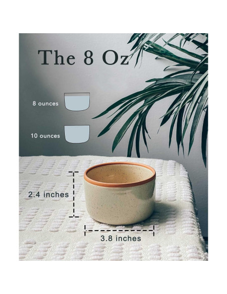 Ramekins Cerámicos MORA 8oz Set de 6 Antiadherentes