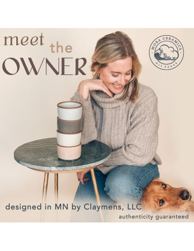 Ramekins Cerámicos MORA 8oz Set de 6 Antiadherentes