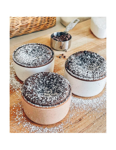 Ramekins Cerámicos MORA 8oz Set de 6 Antiadherentes