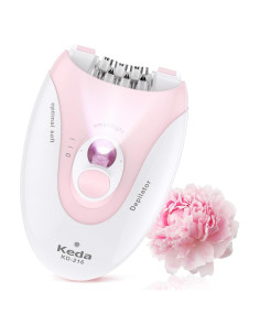 Epilador Facial Portátil Bubbacare con Luz LED y 2 Velocidades