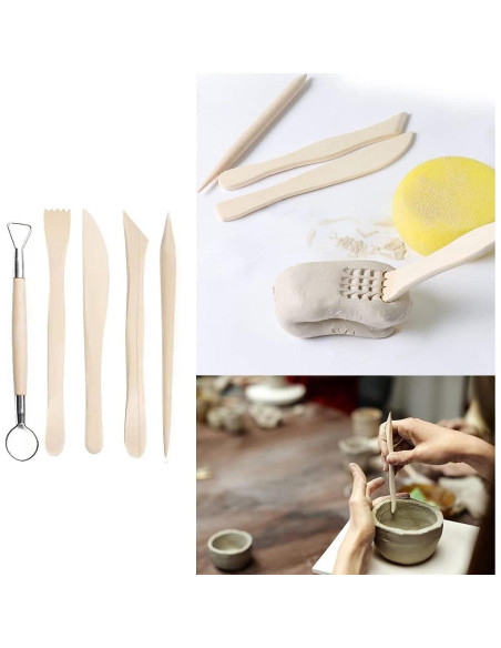 Juego de Herramientas de Arcilla 25 PCS Jepeux para Modelado