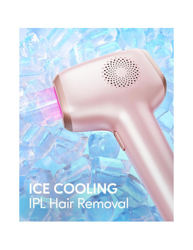 Depilador IPL INNZA Oro Rosa 999,999 destellos Indoloro