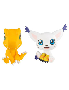 Figura PVC Digimon Adventure Megahouse Tailmon y Agumon