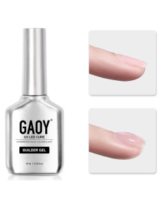 Gel Constructor Transparente GAOY 16ml para Uñas Fuertes