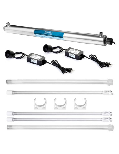 Purificador de Agua UV Bluonics 55W 12 GPM para Casa