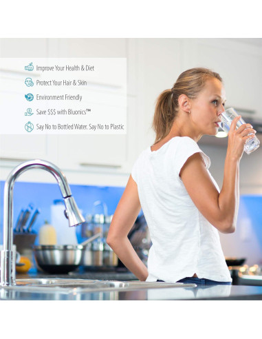 Purificador de Agua UV Bluonics 55W 12 GPM para Casa