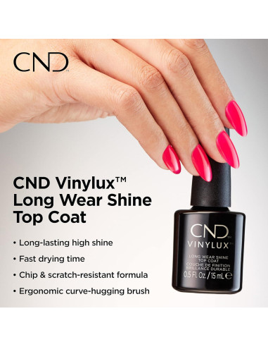 Capa Superior CND Vinylux 14 g Secado Rápido Brillo