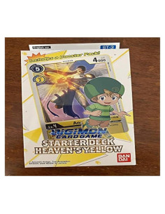 Juego de Cartas Coleccionables Bandai Digimon Mazo Inicial Amarillo