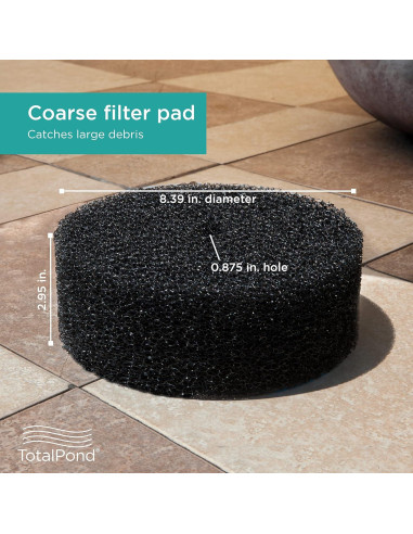 Almohadillas de Filtro TotalPond para Estanque PF850 y PF1200UV
