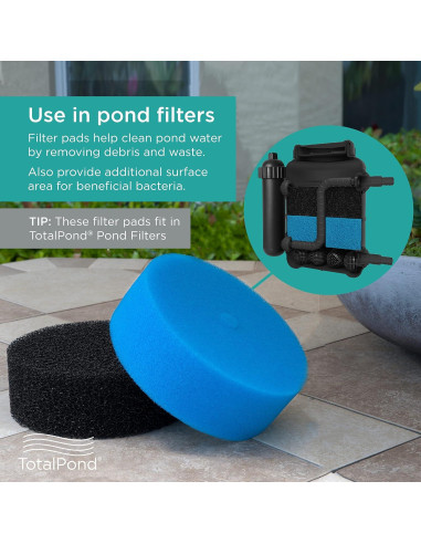 Almohadillas de Filtro TotalPond para Estanque PF850 y PF1200UV