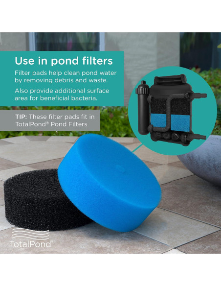 Almohadillas de Filtro TotalPond para Estanque PF850 y PF1200UV