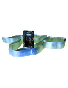 Banda de Resistencia THERABAND CLX Plata 1.52m Super Pesada