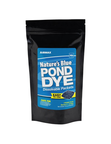 Colorante Azul Natural Airmax para Estanques - 2 Paquetes
