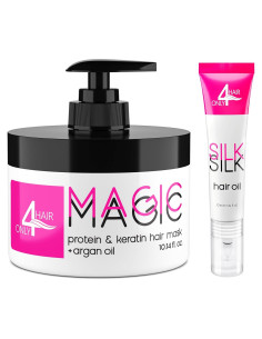 Mascarilla Reparadora Only4Hair Queratina Aceite Argán 440g