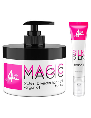 Mascarilla Reparadora Only4Hair Queratina Aceite Argán 440g