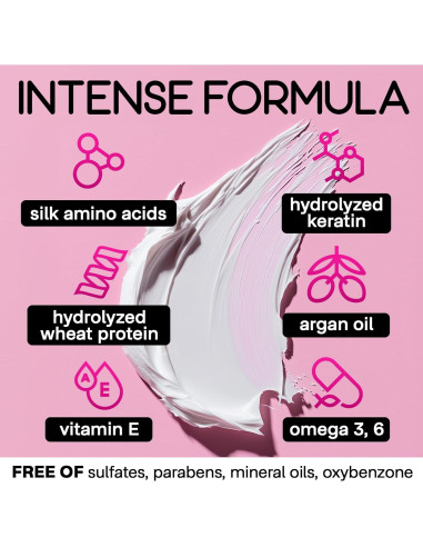 Mascarilla Reparadora Only4Hair Queratina Aceite Argán 440g