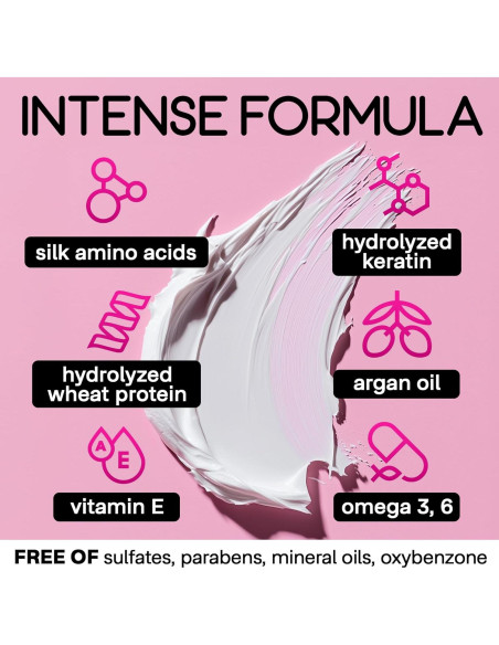 Mascarilla Reparadora Only4Hair Queratina Aceite Argán 440g