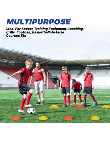 Equipo de Entrenamiento de Agilidad wutfuooo - 12 Peldaños, 12 Conos