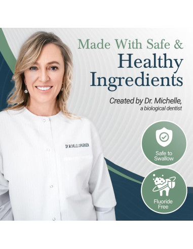 Polvo de Dientes Blanqueador y Remineralizante Menta 99g