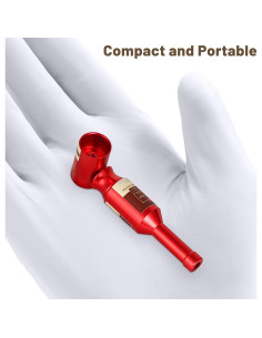 Juego de Pipas de Tabaco Sivanpa 3PCS - Diseño Botella, Colores Vibrantes 2