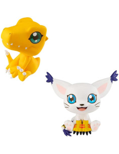 Figura PVC Digimon Adventure Megahouse Tailmon y Agumon 2