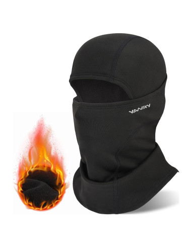 Balaclava Térmica YANIKY para Esquí y Motocicleta - Negro