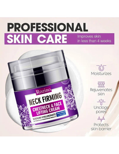 Crema Reafirmante New Irven para Rostro y Cuello 150g