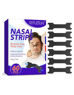 Tiras Nasales Antironquidos Shenzhen Ai li Wei 60 Ct