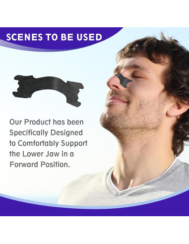 Tiras Nasales Antironquidos Shenzhen Ai li Wei 60 Ct