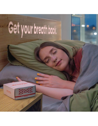 Tiras Nasales Breezys 25 Ct Alivio Congestión Fresas y Crema