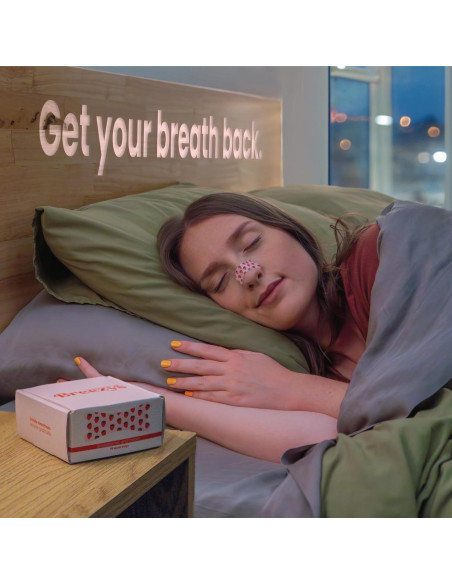 Tiras Nasales Breezys 25 Ct Alivio Congestión Fresas y Crema