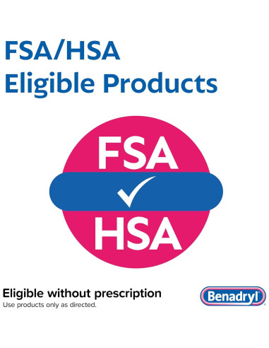 Benadryl Ultratabs 25 mg Antihistamínico Alivio Alergias 24 ct