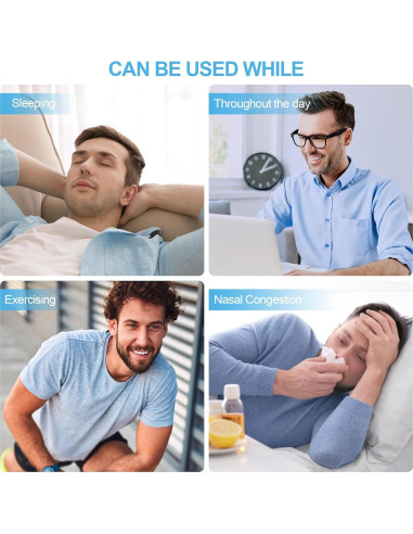 Tiras Nasales MYM 60 Piezas Fuerza Extra para Dormir