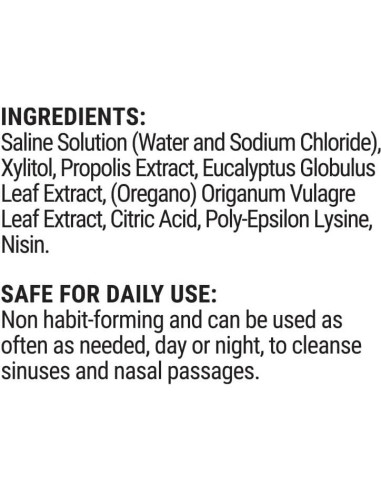 Spray Nasal Descongestionante Beekeeper's Naturals 30 ml